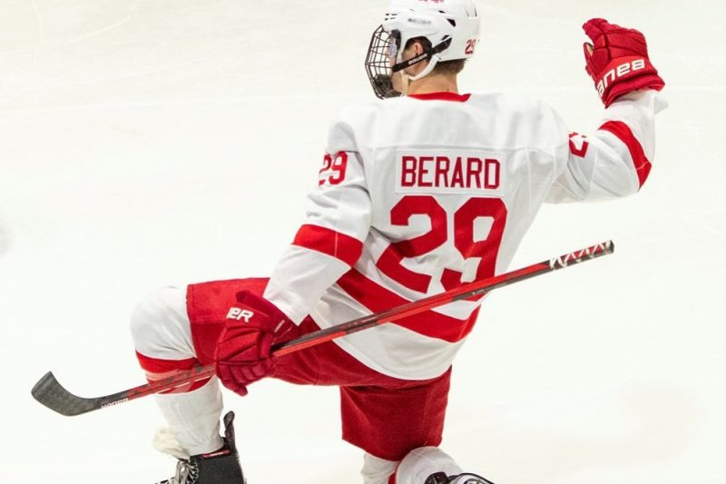 Duncan’s Ben Berard joins Vancouver Canucks at prospects showcase