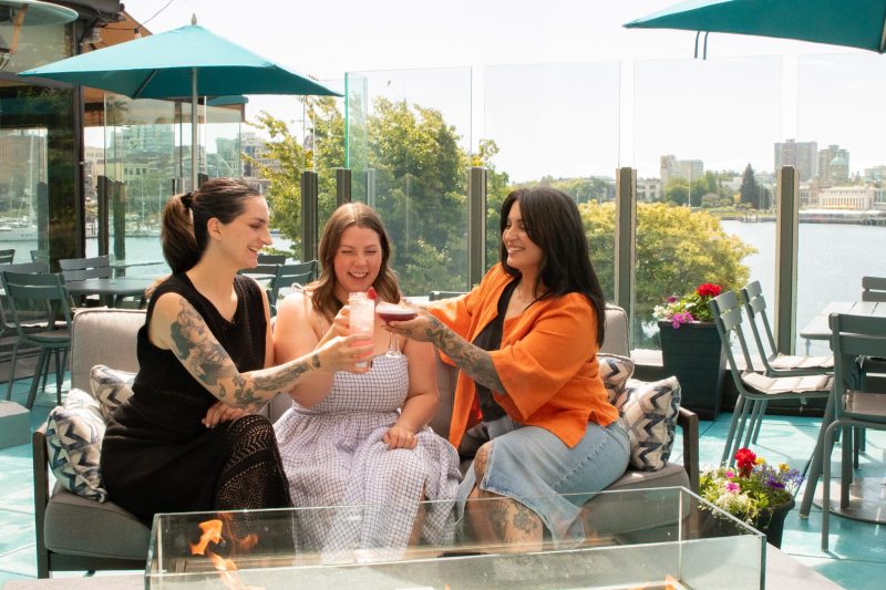 This waterfront patio is one of the best places to soak up summer in Victoria